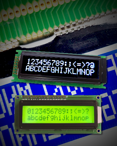 單色文字型液晶顯示器模組